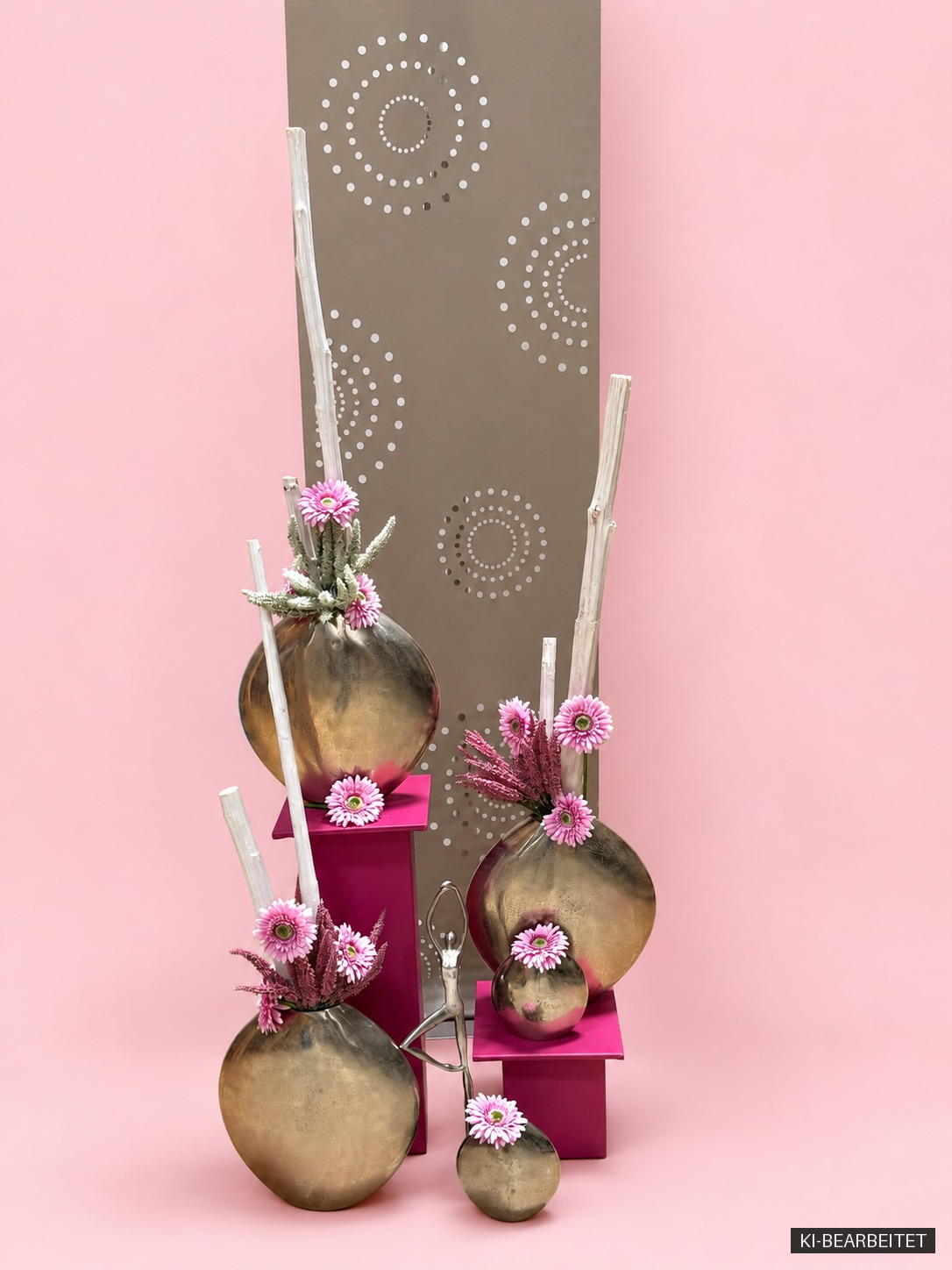 Chrom/Pink — Mit KI bearbeitet
