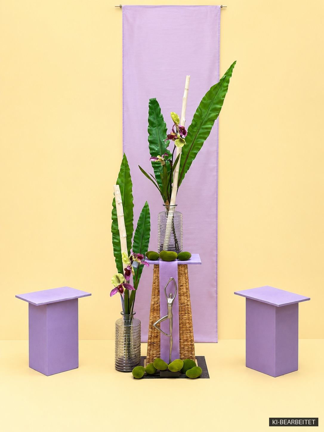 Orchideen — Mit KI bearbeitet