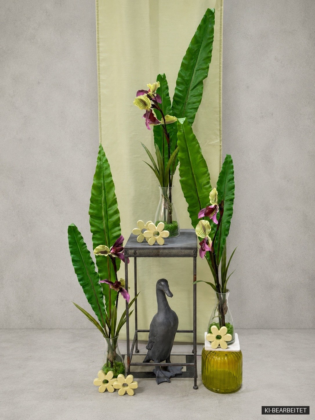 Orchideen — Mit KI bearbeitet