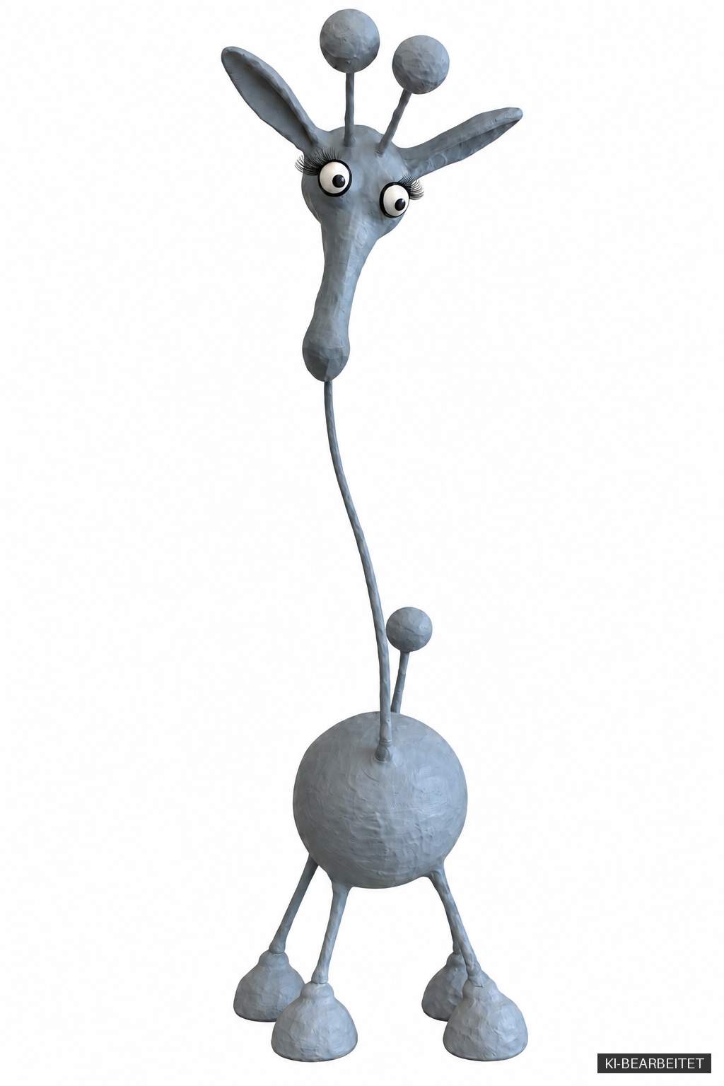 Giraffe — Mit KI bearbeitet